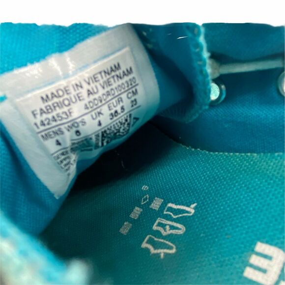 Converse Sneaker Shoes Women All Star Chuck Taylor 142453F Turquoise Sz W 6 M 4 - Picture 7 of 8